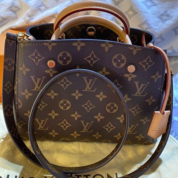 TRADE!! Authentic Louis Vuitton Montaigne BB